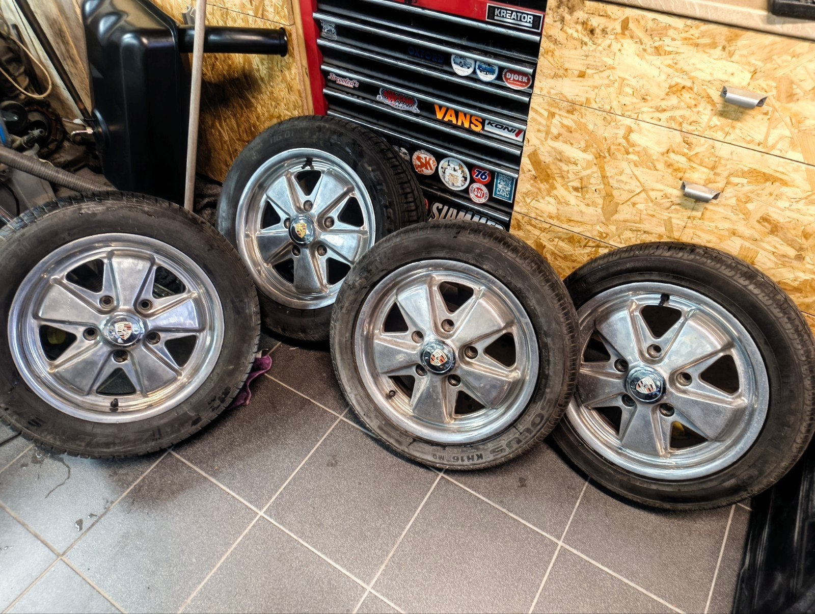 Fuchs stijl velgen, Autos : Pièces & Accessoires, Pneus & Jantes, Enlèvement, 15 pouces, Pneu(s)