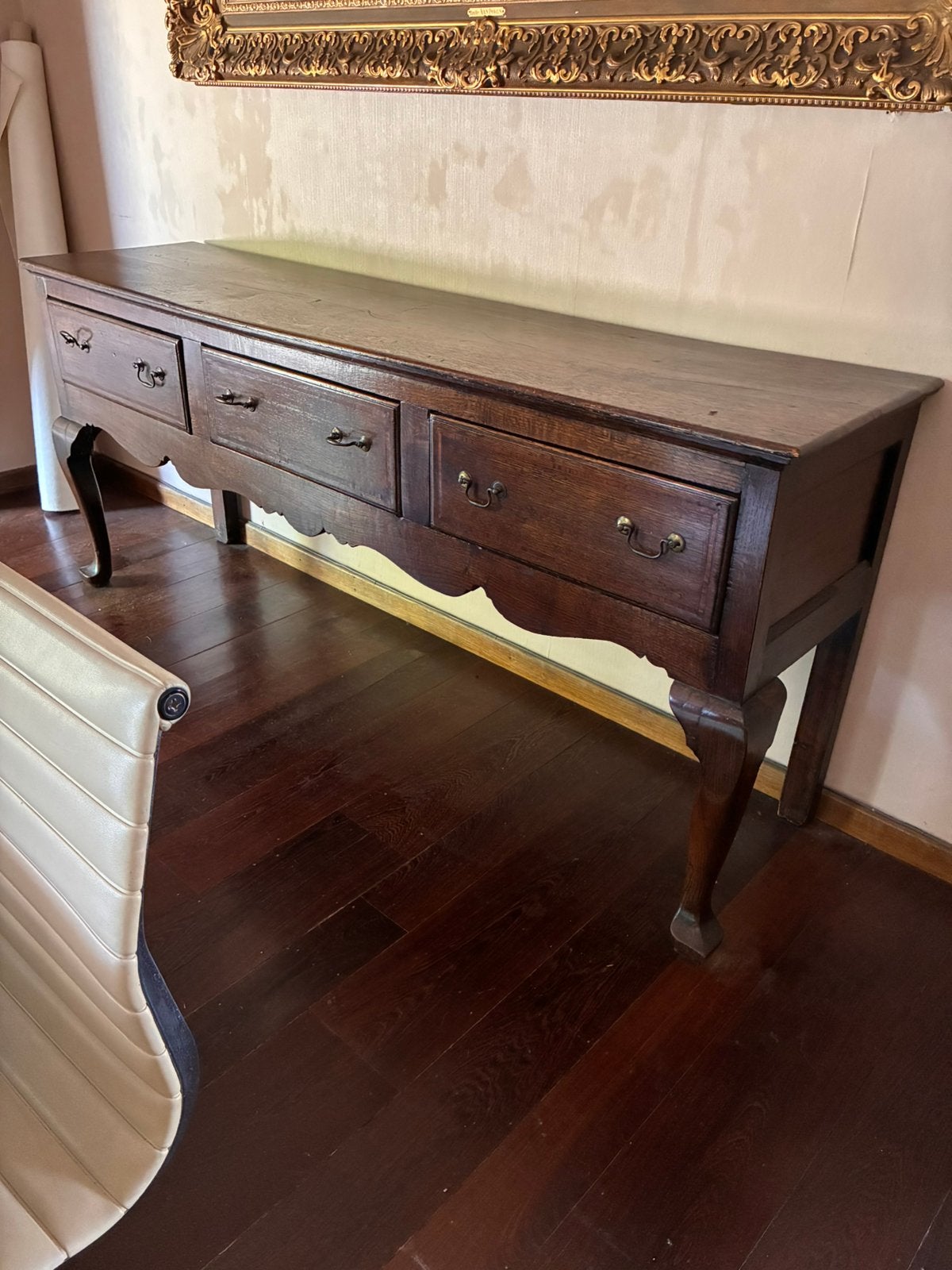 Eiken houten buffetkast, Enlèvement