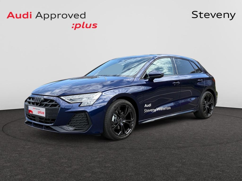 Audi A3 Sportback Audi A3 Sportback S line 35 TDI  110 kW S, Automaat, Zilver of Grijs, Te koop, Stadsauto