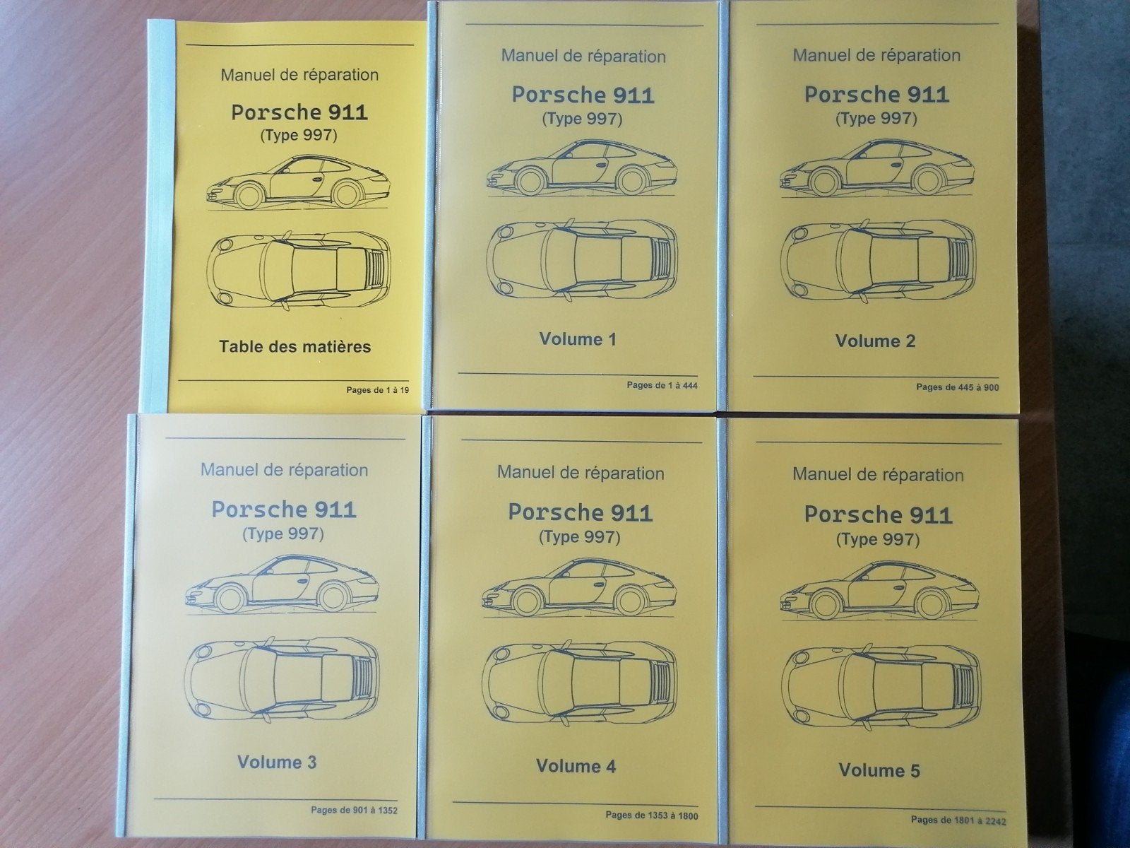 Manuel d'atelier porsche 997.1, Enlèvement ou Envoi