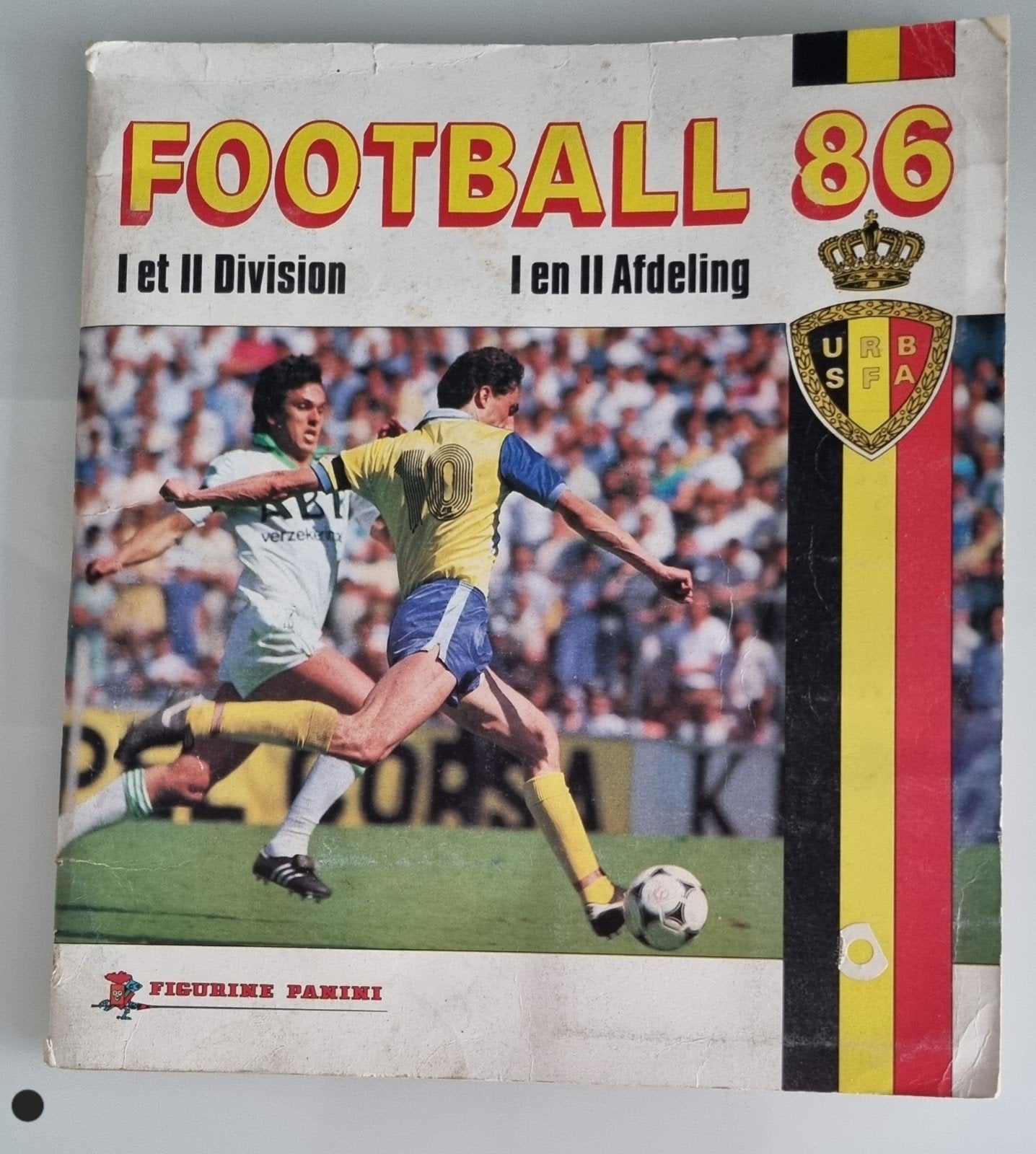 Album Panini Football 86 - 1e en 2e D. Belgian - Com, Ophalen of Verzenden