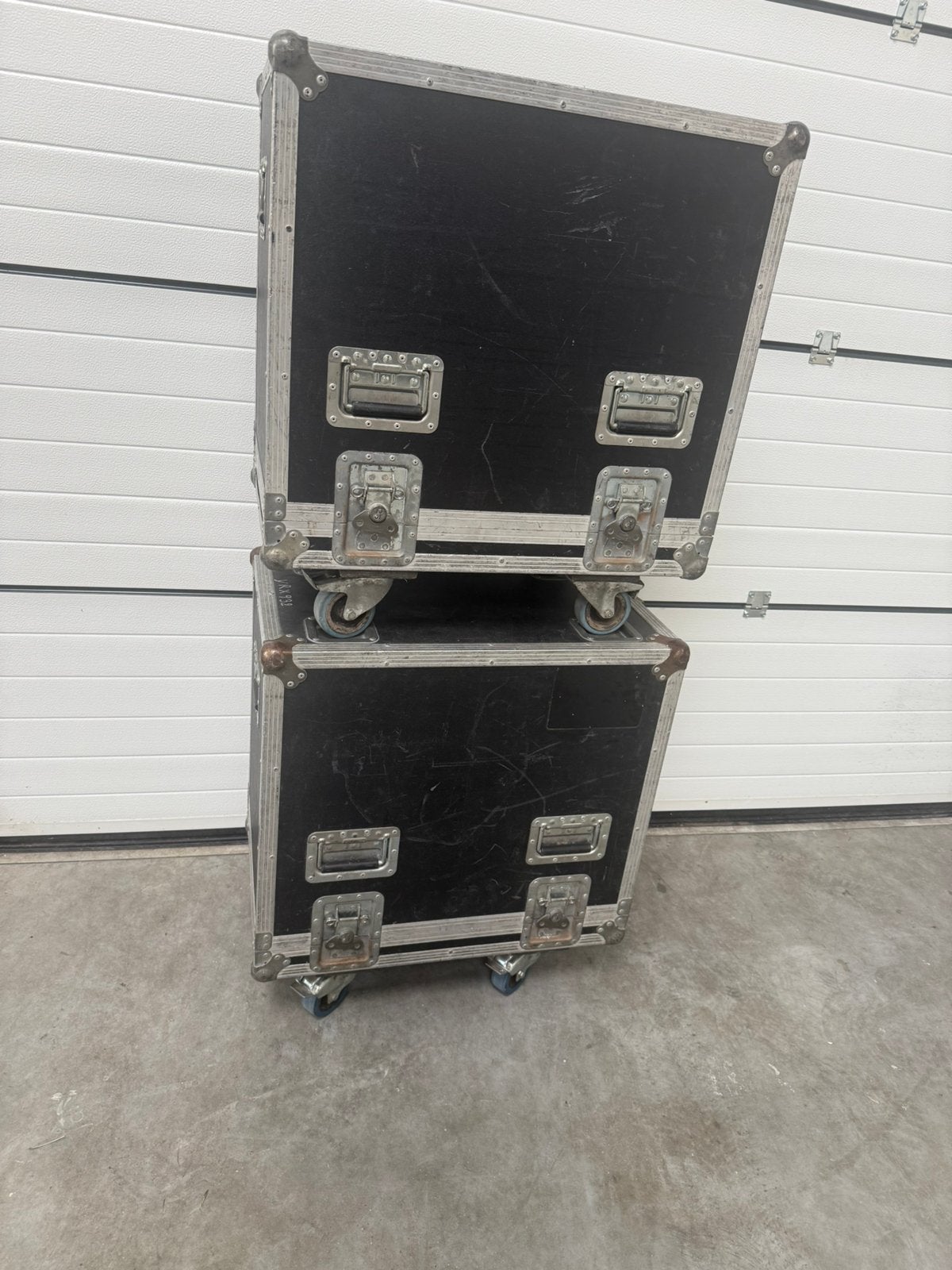 Flightcase 2 stuks voor 2x12” speakers oer kist, Muziek en Instrumenten, Behuizingen en Koffers, Ophalen, Gebruikt, Flightcase