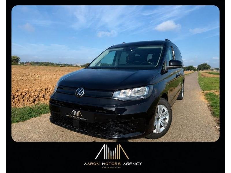 Volkswagen Caddy Combi MAXI/7PL/1.5TSI/LEZ OK/TVA VOLKSWAGEN, Achat, Euro 6, Boîte manuelle, Noir