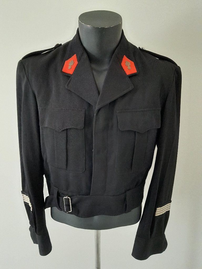 Rijkswacht - Battledress - Eerste Opperwachtmeester, Verzamelen, Ophalen of Verzenden, Rijkswacht, Kleding of Schoenen