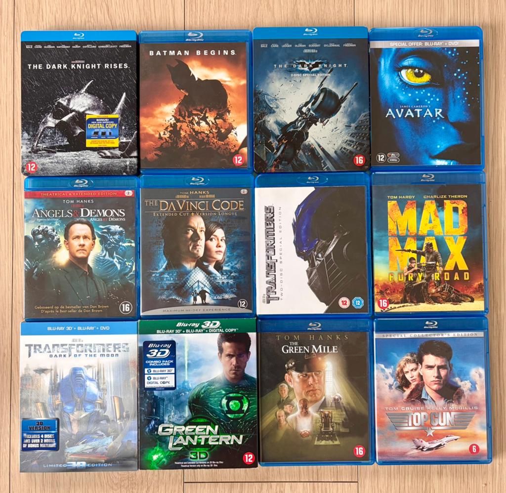 Grote Collectie Blu-rays 40 stuks - Top Films & Steelbook, Enlèvement, Comme neuf