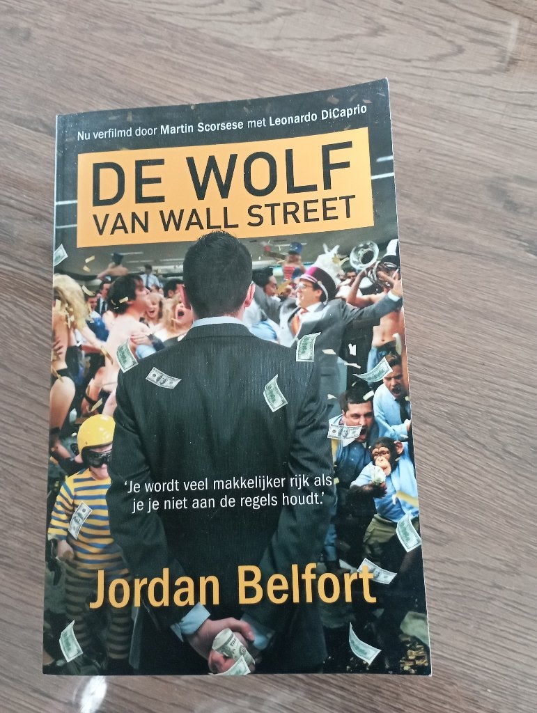de wolf van wall street - jordan belfort, Livres, Romans, Utilisé, Enlèvement ou Envoi