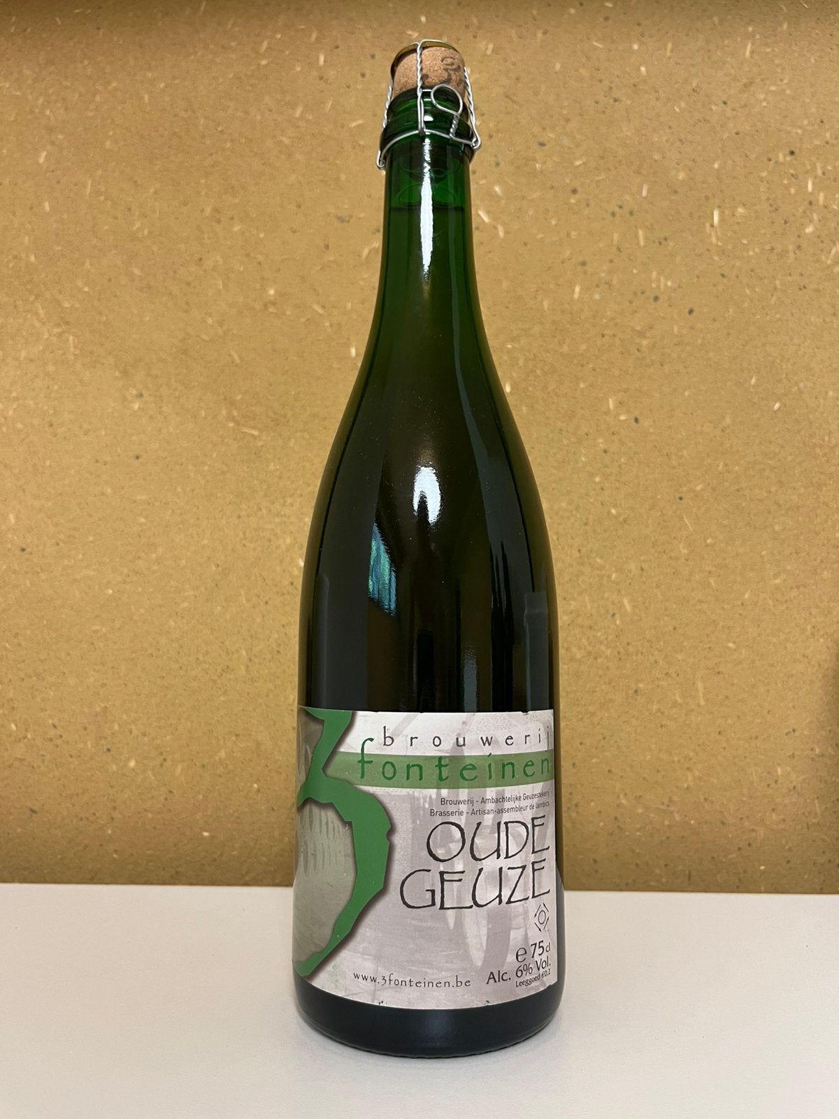 3 Fonteinen oude geuze 2014, Ophalen, Zo goed als nieuw