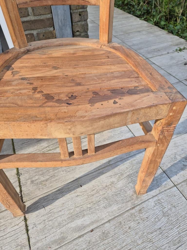 Houten stoel, Enlèvement, Utilisé, Chaise de bureau