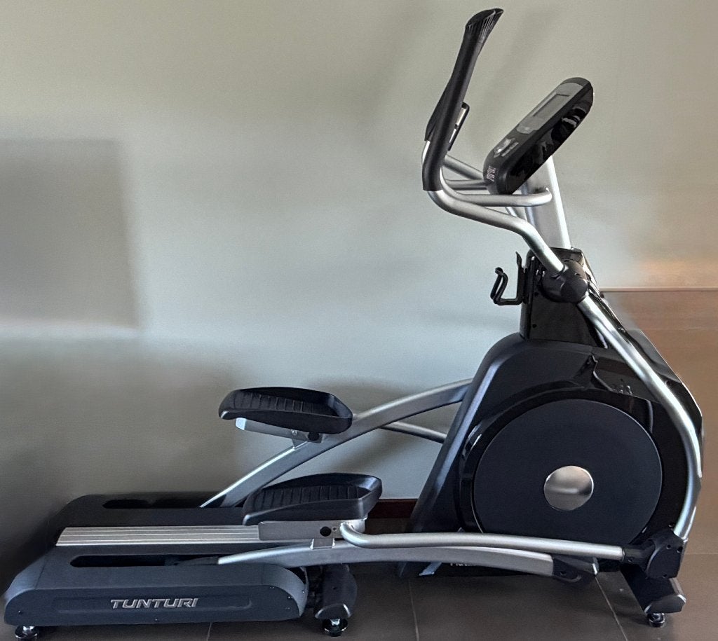 Tunturi Platinum Pro Crosstrainer, Ophalen, Benen, Aluminium, Zo goed als nieuw