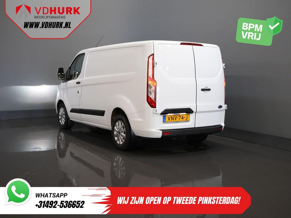 Ford Transit Custom 340 1.0 130 pk PHEV Trend Bi-Xenon/ Carp, Auto's, Automaat, Wit, Bedrijf, Hybride Elektrisch/Benzine