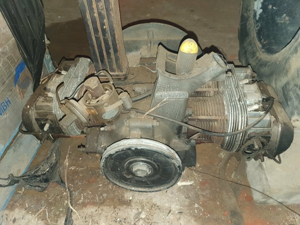 Moteur pied moule, Autos : Pièces & Accessoires, Enlèvement, Utilisé, Volkswagen