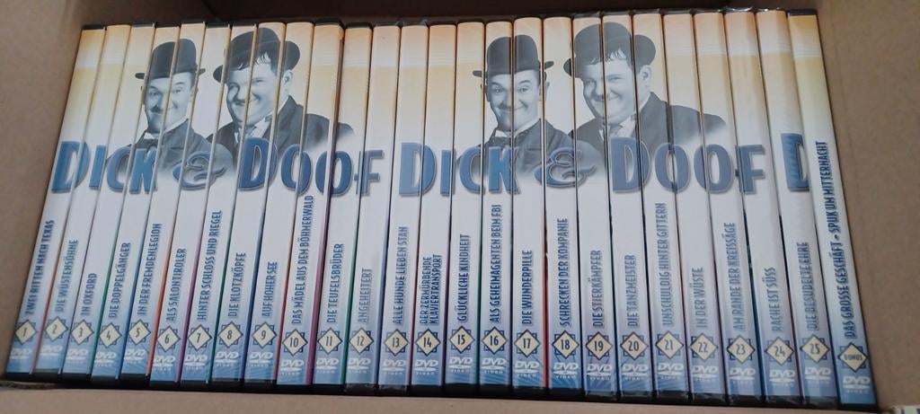 Dvd de dikke en de Dunne, Ophalen