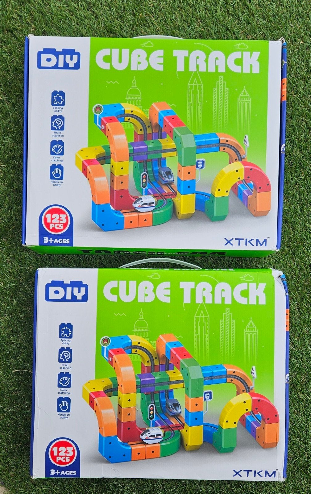 Kubusbaan, elektrische trein, nieuwe doos, nooit geopend., Ophalen of Verzenden