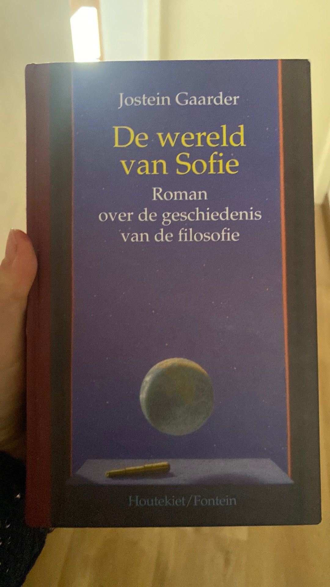 Boek: De wereld van Sofie, Jostein Gaarder, Boeken, Ophalen of Verzenden, Zo goed als nieuw
