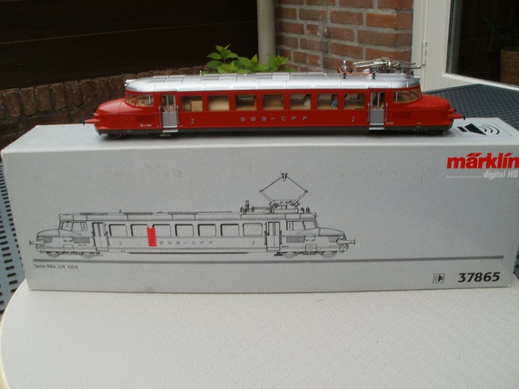 Marklin Ho rode pijl no 37865 Dig.+ovp nieuw., Hobby en Vrije tijd, Modeltreinen | H0, Wisselstroom, Locomotief, Nieuw, Ophalen of Verzenden