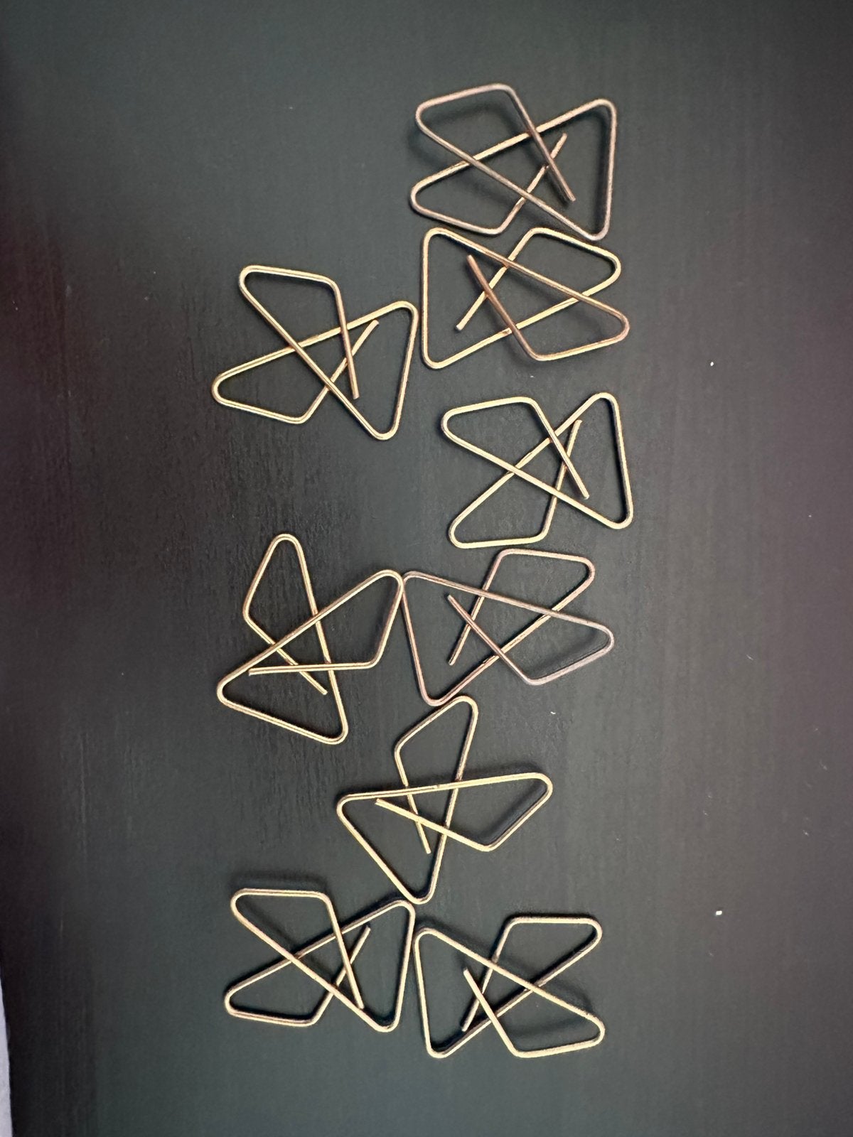 9 Vlinderclips, Diversen, Bureau-accessoires, Ophalen, Gebruikt