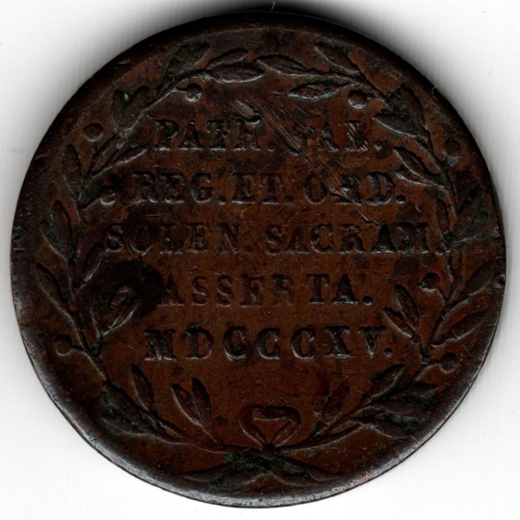 Pays-Bas : Jetton de largesse bronze du inauguration de Guil, Enlèvement ou Envoi, Bronze