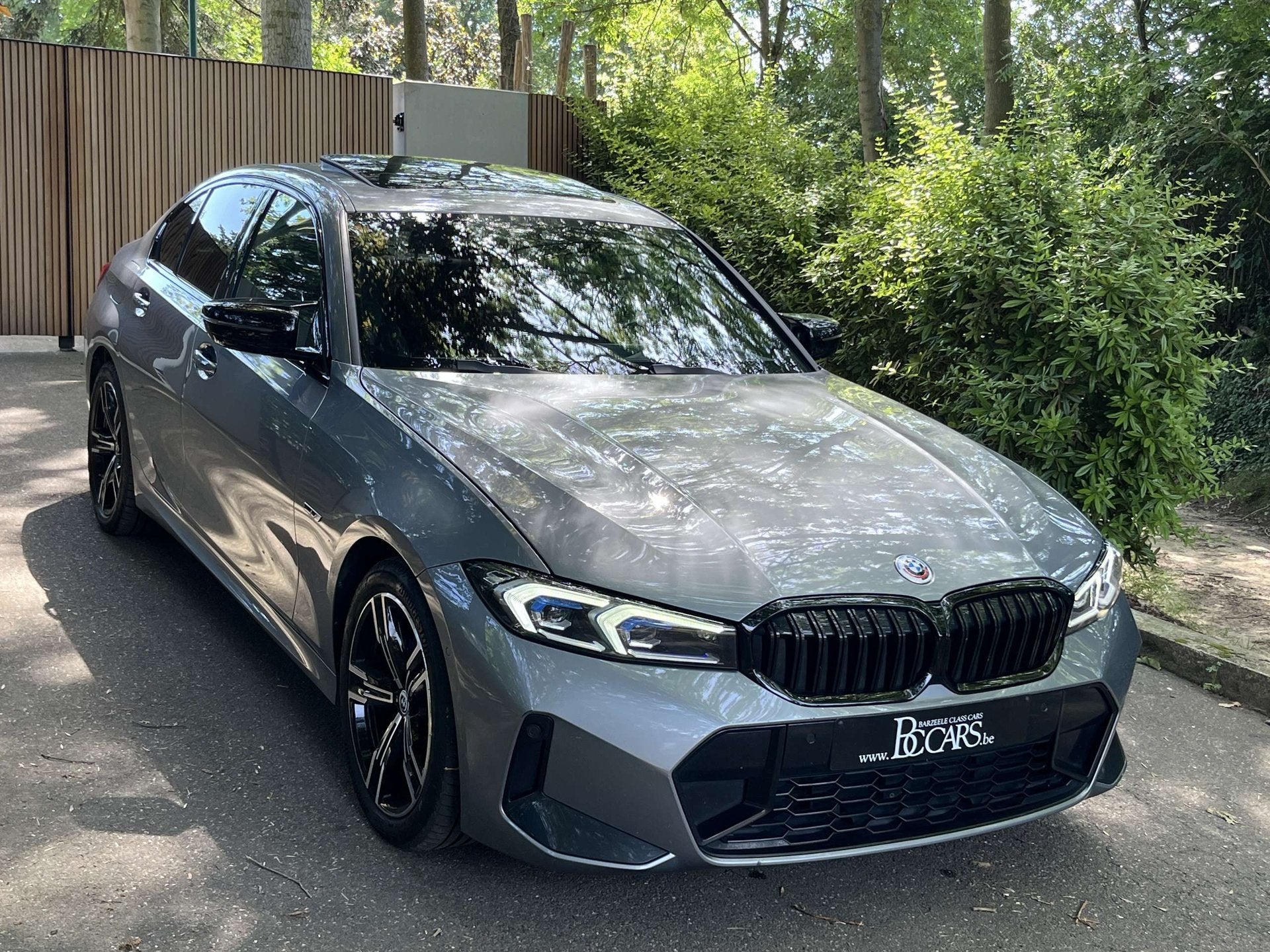 BMW 330 e M-Pakket-Laser-Keyless-Head Up-Pano-Pro-Cam18", Auto's, BMW, Automaat, 4 cilinders, Bedrijf, Hybride Elektrisch/Benzine