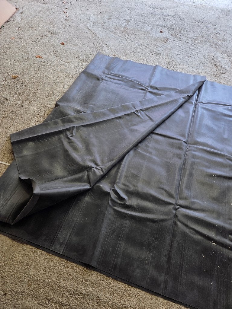 Epdm neuf, Bricolage & Construction, Tuiles & Revêtements de toit, Enlèvement, Autres types, Autres matériaux, Noir