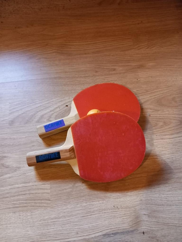 Tafeltennis palletjes, Ophalen