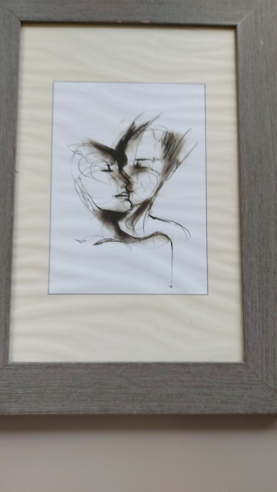 Kunstwerk. Tekening, Antiek en Kunst, Kunst | Etsen en Gravures, Ophalen