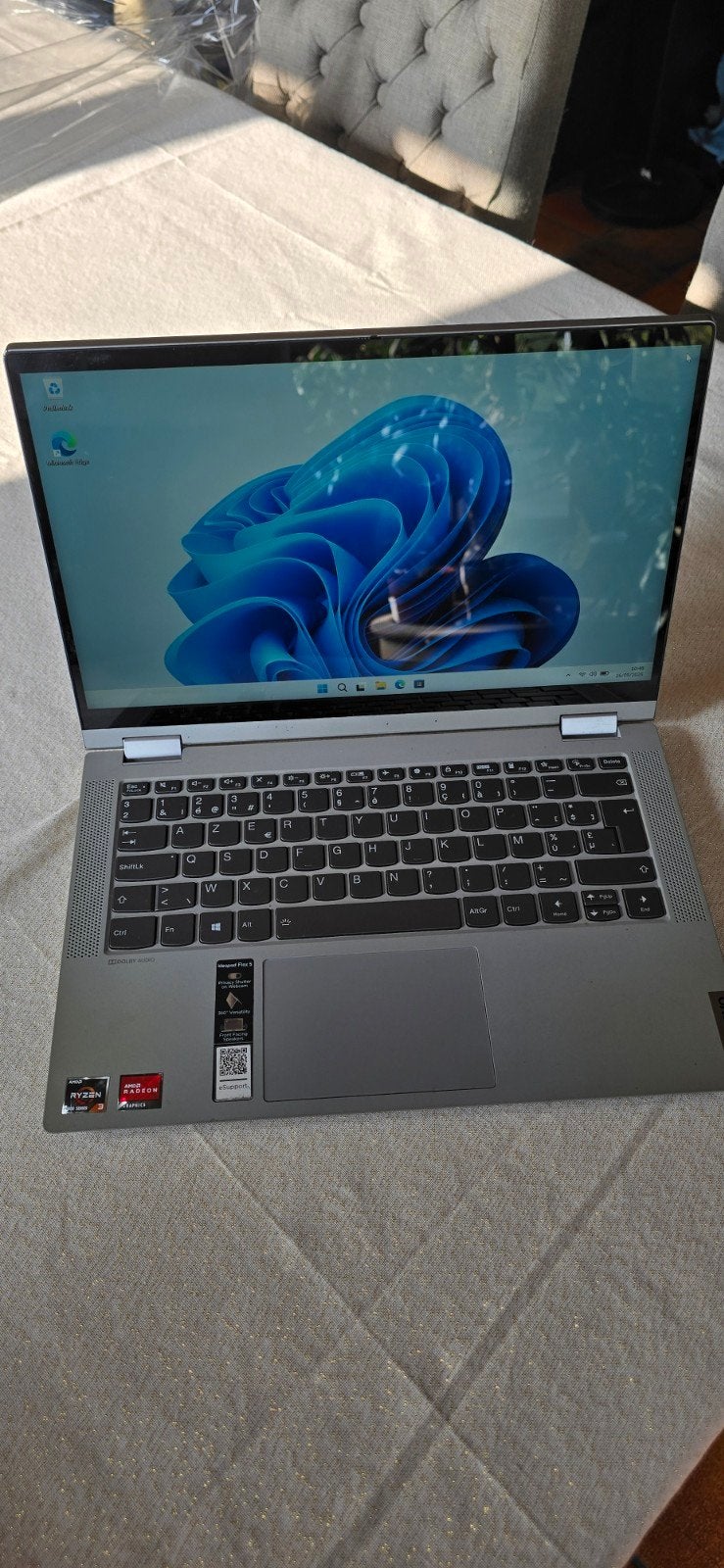 Lenovo IdeaPad Flex 5 (14") | Ryzen 3 - 8GB RAM - 256GB SSD, 256 GB, Avec écran tactile, Enlèvement, Utilisé