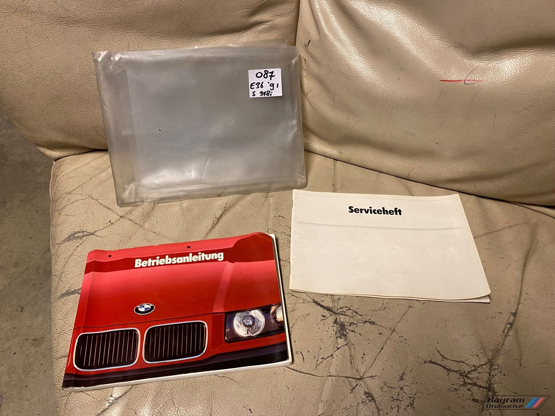 Bmw E36 onderhoudsboekje handleiding duits 1991 vfl 3-serie, Ophalen of Verzenden
