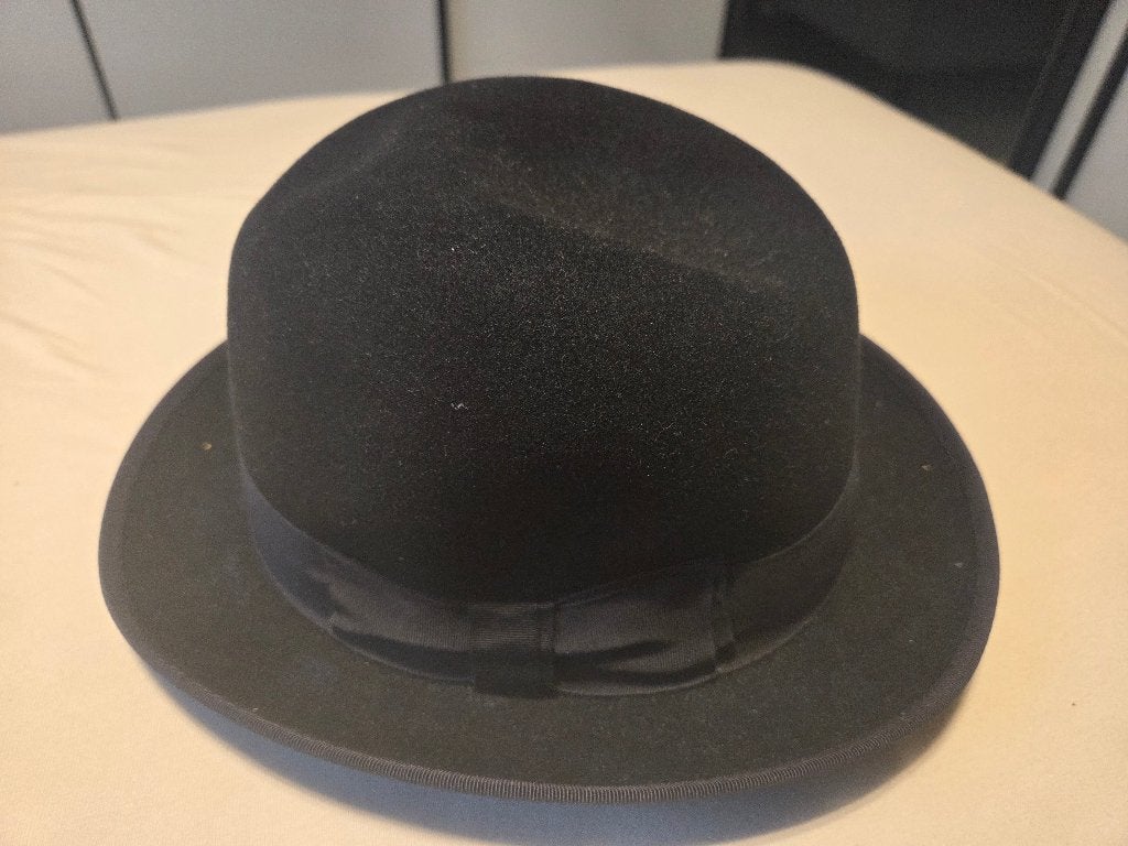 vintage hoed 'Albertini de Luxe', Vêtements | Femmes, Chapeaux & Casquettes, Porté, Chapeau, 56 ou 57 cm (M, 7 ou 7⅛ pouces), Enlèvement
