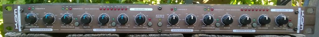 Compressor limiter KAM KCG-100, stereo, Muziek en Instrumenten, Ophalen of Verzenden, Zo goed als nieuw, Compressor