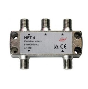 Coax Splitter Astro - HFT4, 5 - 1000MHz - 7,4 dB - Gebruikt, Ophalen of Verzenden, Zo goed als nieuw