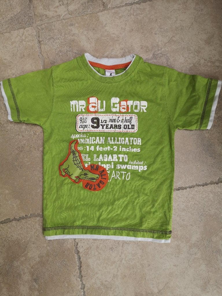 1 euro koopjes ! t-shirt mt 116, Enfants & Bébés, Vêtements enfant | Taille 116, Garçon, Enlèvement ou Envoi, Chemise ou À manches longues