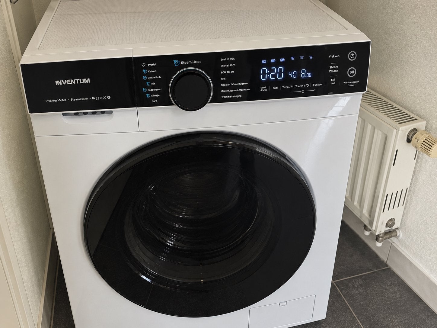 Wasmachine Inventum 8kg, Electroménager, 8 à 10 kg, Enlèvement, Comme neuf