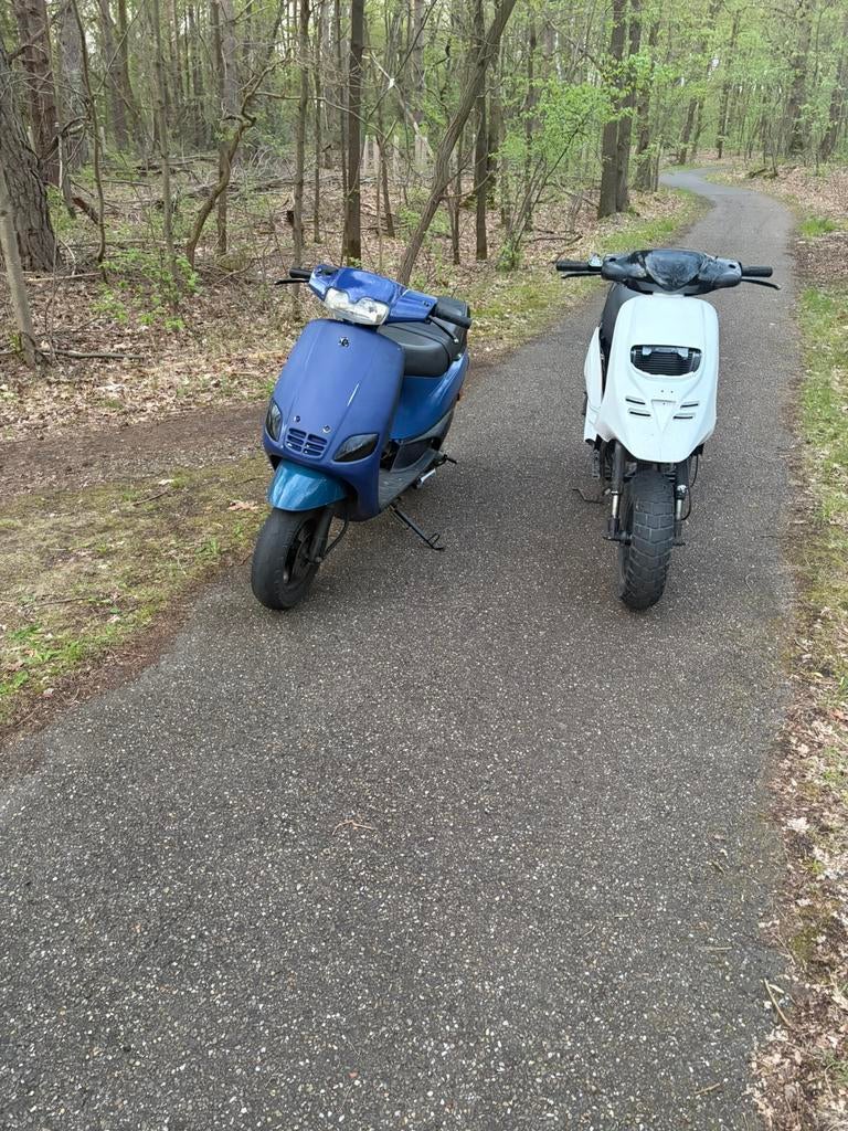Piaggo nrg/ typhoon watergekoeld 70cc, Fietsen en Brommers, Scooters | Peugeot, Zo goed als nieuw, Ophalen