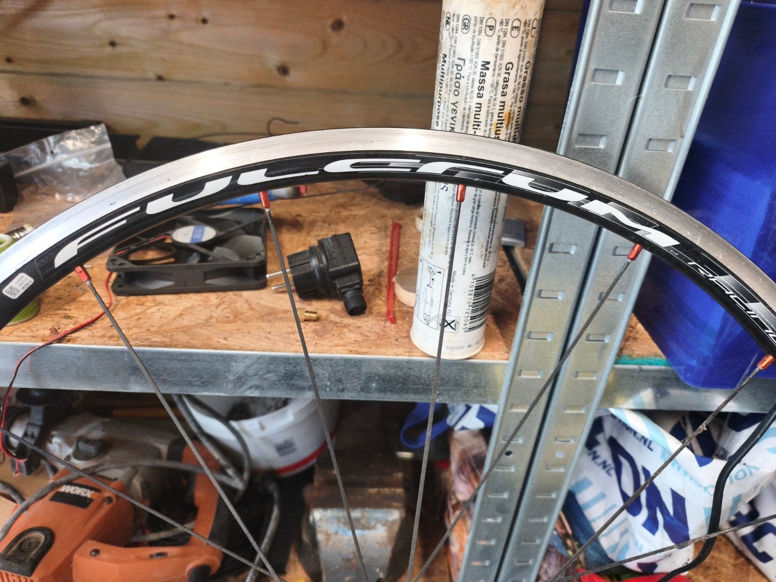 2 racefiets wielen fulcrum met snelsluiter, Fietsen en Brommers, Ophalen, Racefiets