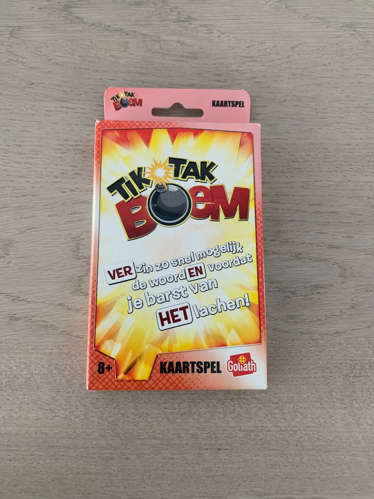 Tik tak boem, Ophalen of Verzenden, Nieuw, Speelkaart(en)