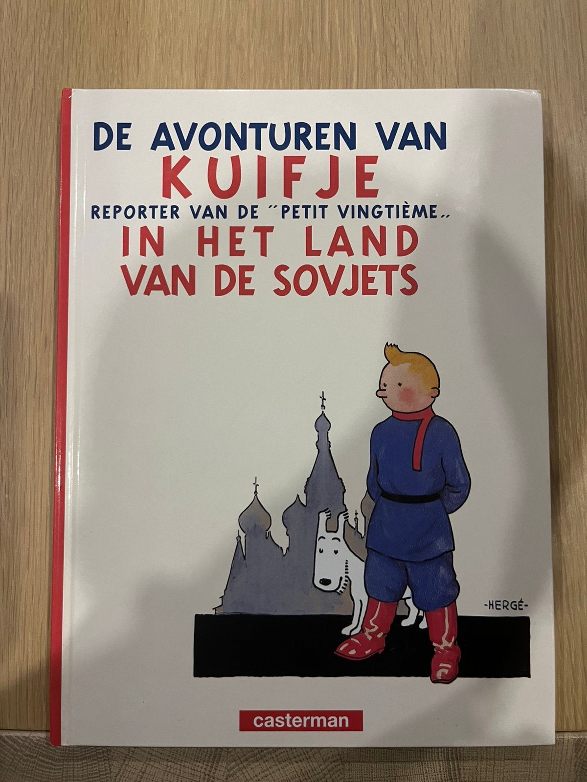De avonturen van Kuifje - in het land van de sovjets, Boeken, Eén stripboek, Ophalen of Verzenden