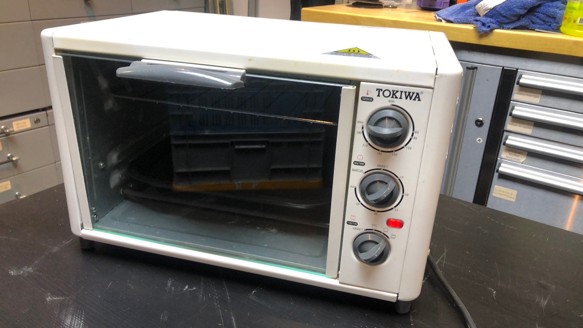Kleine werkende oven, Elektronische apparatuur, Ophalen, Zo goed als nieuw, Oven