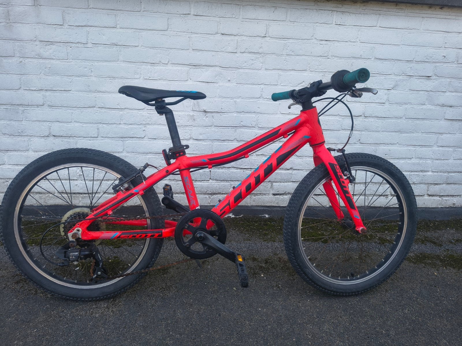 kinderfiets, Ophalen, Gebruikt