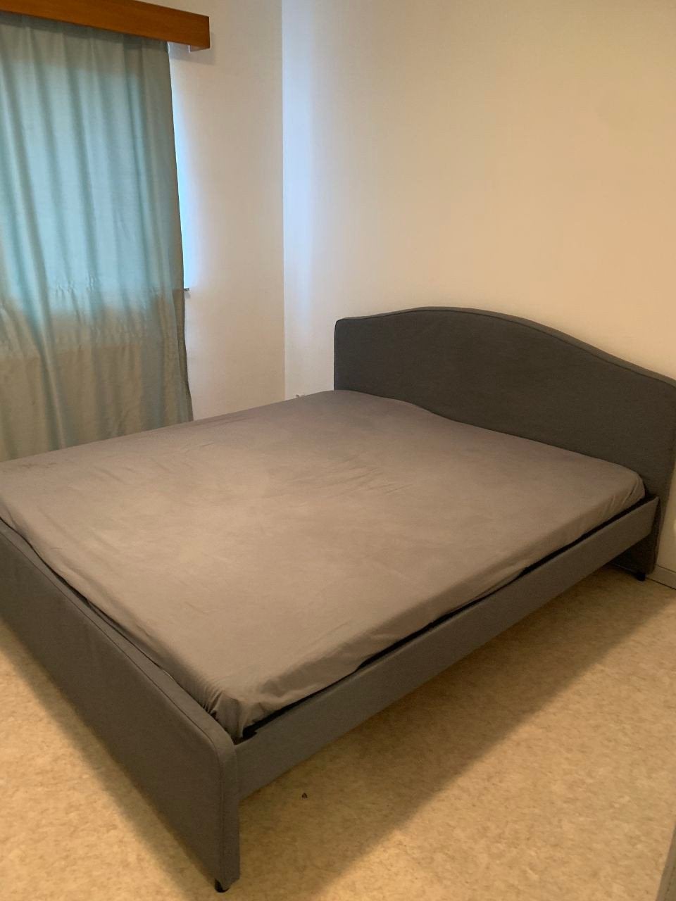 Ikea Hauga bed met Abygda matras, Ophalen, Matras