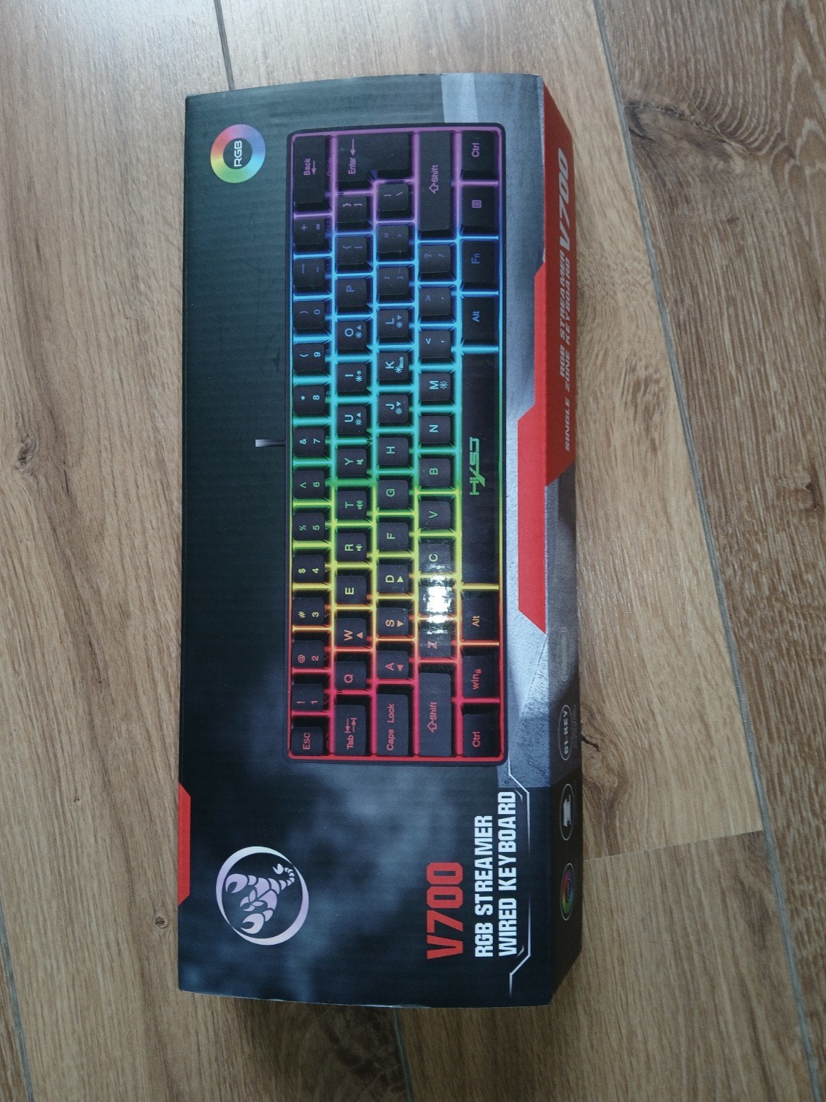 V700 RGB Streamer Gaming Keyboard – RGB Verlichting
Gaming/t, Computers en Software, Toetsenborden, Ophalen, Gaming toetsenbord