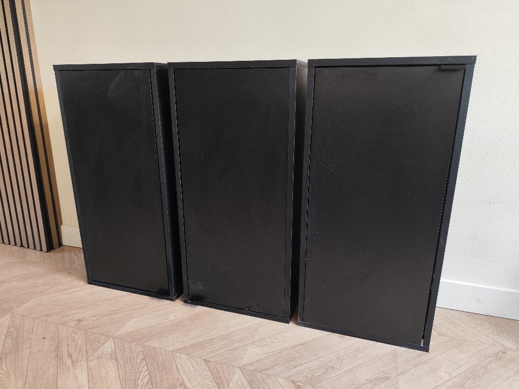 3 (badkamer) hangkastjes, Ophalen, (Half)hoge kast, Minder dan 50 cm, Gebruikt