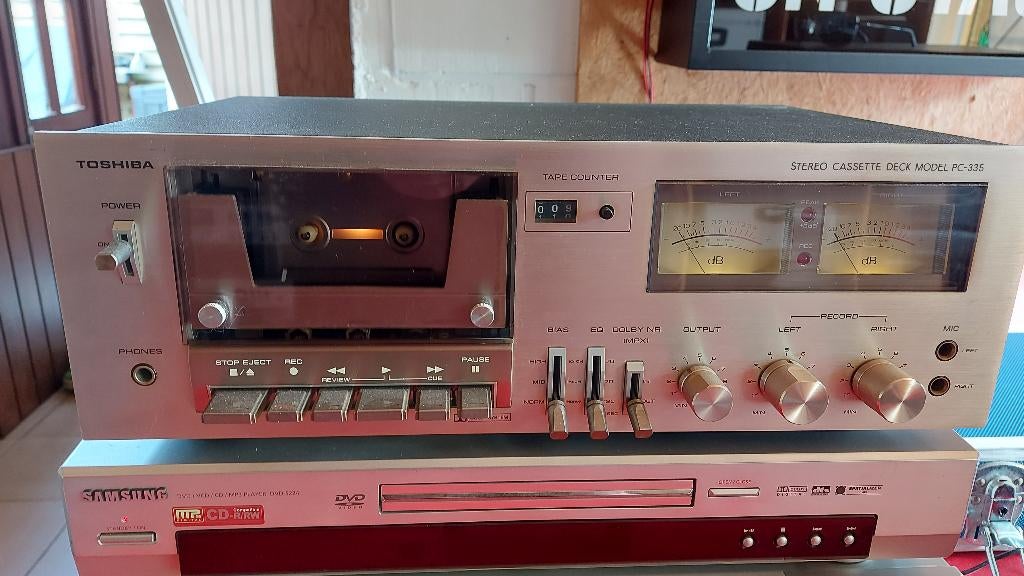 Tuner,cd speler en cassettedeck en versterker voor reparatie, Ophalen, Cassettedeck, Overige merken