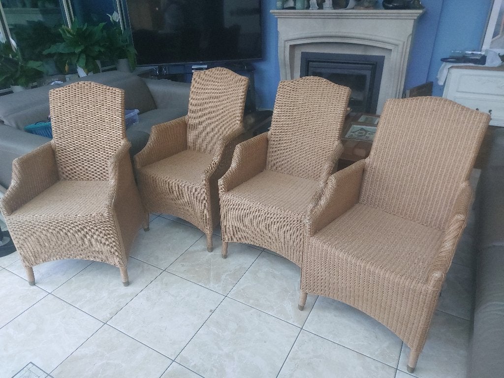 4 chaises de marque de Vincent Sheppard, Enlèvement, Utilisé, Quatre