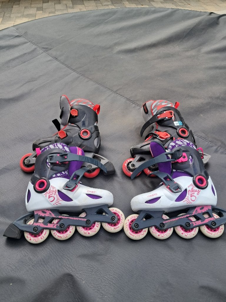 Rolschaatsen, Kinderen en Baby's, Speelgoed | Buiten | Rolschaatsen, Ophalen, Gebruikt, Kinderen
