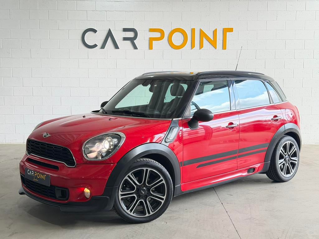 2.0 - BLUETOOTH - NAVI - 12 MAANDEN GARANTIE, Auto's, Mini, 1995 cc, Zwart, Leder, Bedrijf