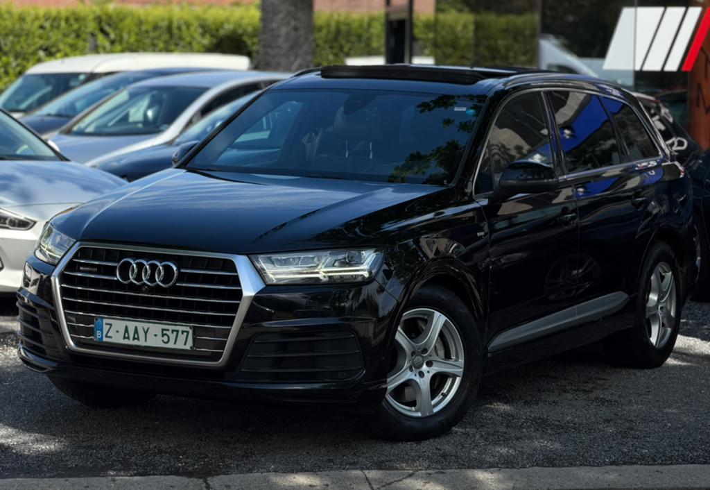 Audi Q7 Sline quattro 7ZTP euro6b, Automaat, 0 cilinders, Euro 6, 7 zetels