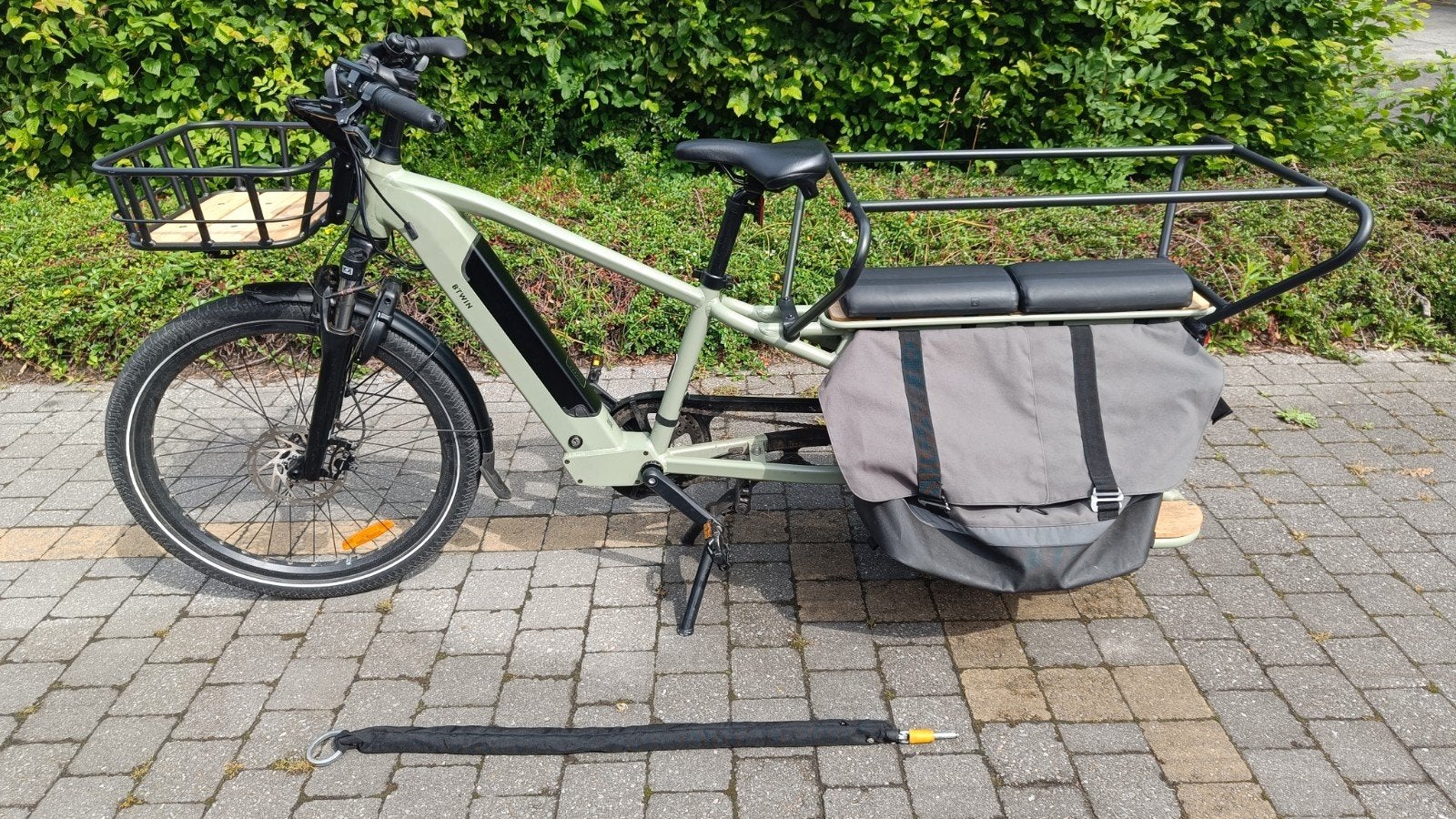 Decathlon BTWIN R500E Longtail Cargofiets, Fietsen en Brommers, Elektrische fietsen, Ophalen