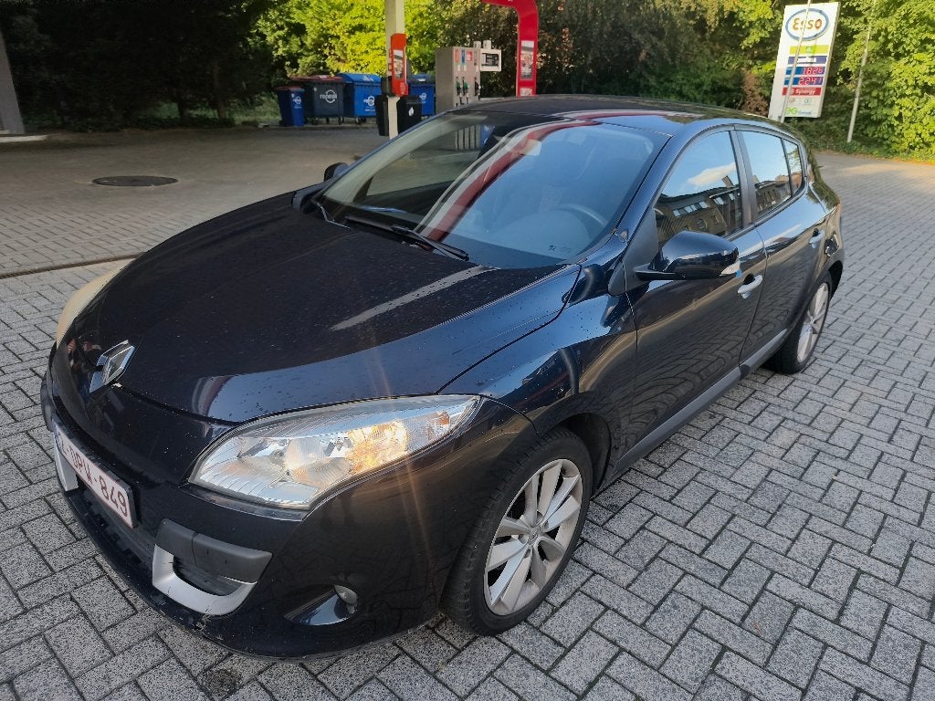 Renault Megane 3 1.6ess met technische bediening, Auto's, Euro 5, Stof, Zwart, 4 cilinders