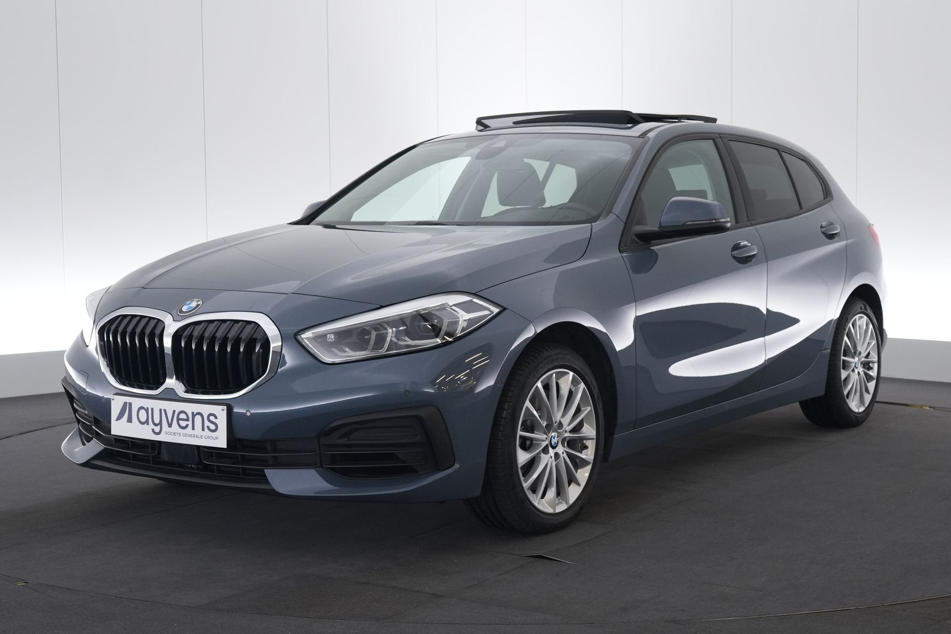 (2CAH463) BMW 1 SERIES HATCH, Autos, Cuir, Argent ou Gris, 140 g/km, Euro 6