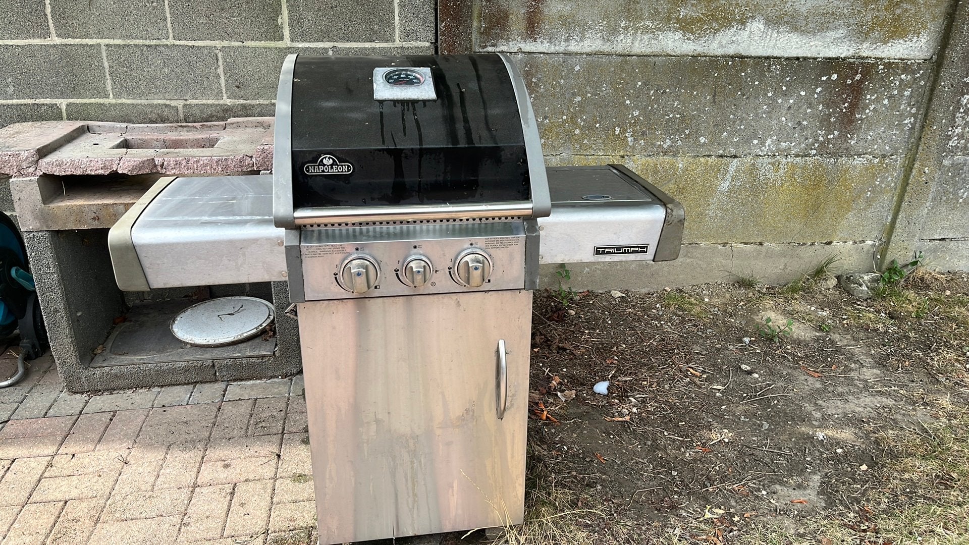 Napoleon Triump BBQ, Tuin en Terras, Buitenkeukens, Ophalen, Gebruikt, Gas, Vrijstaand